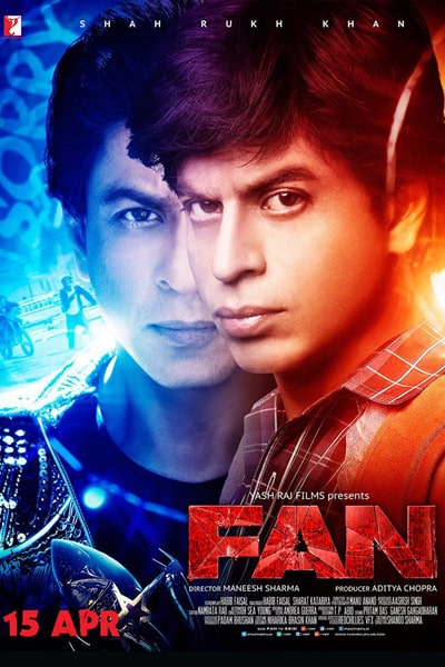 Download Fan (2016) Hindi Movie 480p | 720p | 1080p BluRay ESub Download Fan (2016) Hindi Movie 480p | 720p | 1080p BluRay ESub